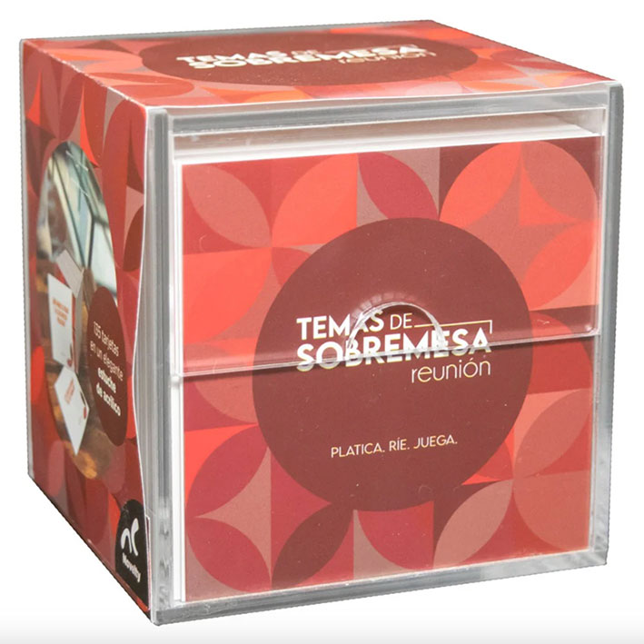 Juego De Cartas: Temas De Sobremesa Reunión