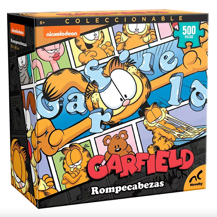 ROMPECABEZAS 500 PIEZAS NOVELTY: Garfield