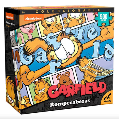 ROMPECABEZAS 500 PIEZAS NOVELTY: Garfield
