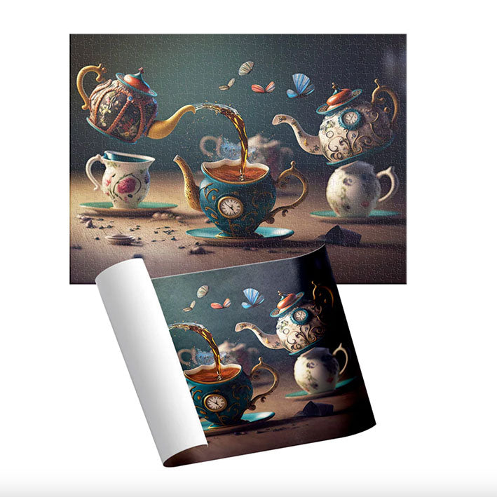 ROMPECABEZAS 1000 PIEZAS NOVELTY: Tacitas Voladoras