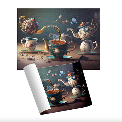 ROMPECABEZAS 1000 PIEZAS NOVELTY: Tacitas Voladoras