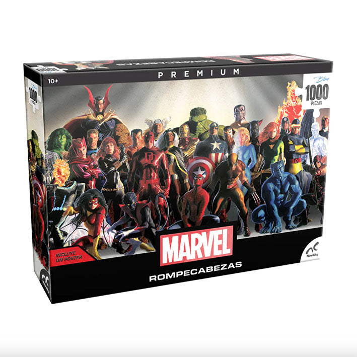 ROMPECABEZAS 1000 PIEZAS NOVELTY: Premium Marvel