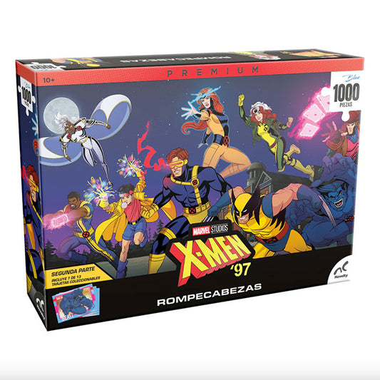 ROMPECABEZAS 1000 PIEZAS NOVELTY: X-Men 97 2da Edición Premium