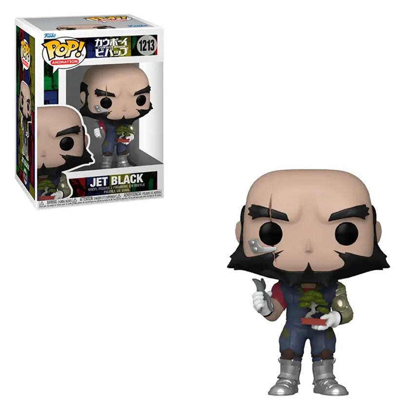 Funko Pop Animation: Cowboy Bebop - Jet Black con Bonsai