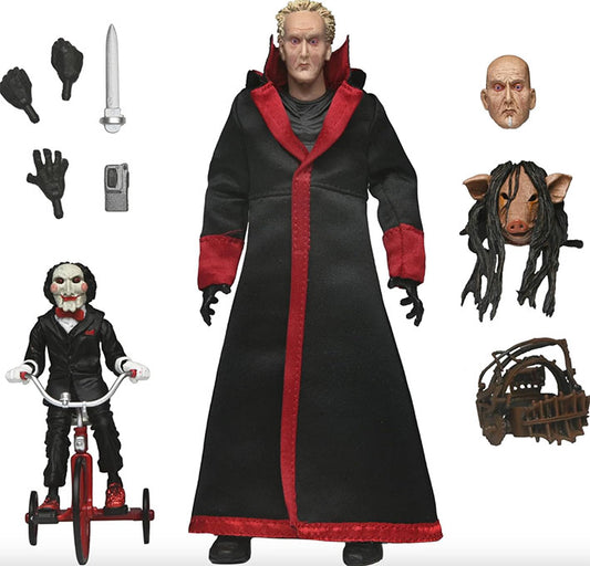 NECA - Saw - Ultimate Jigsaw Killer Black Robe escala 7"