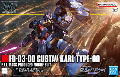 Bandai - Gundam Model Kit - Gustav Karl Type-00 HG 1/144