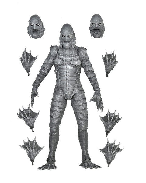 NECA - Universal Monsters -  El monstruo de la Laguna Negra B&W 7"