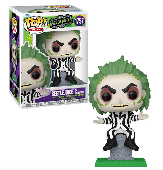 Funko Pop Movies: Beetlejuice - Beetlejuice Con Lapida
