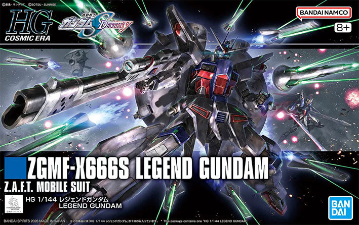 Bandai - Gundam Model Kit - Legend Gundam HG 1/144