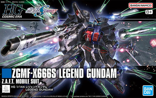 Bandai - Gundam Model Kit - Legend Gundam HG 1/144