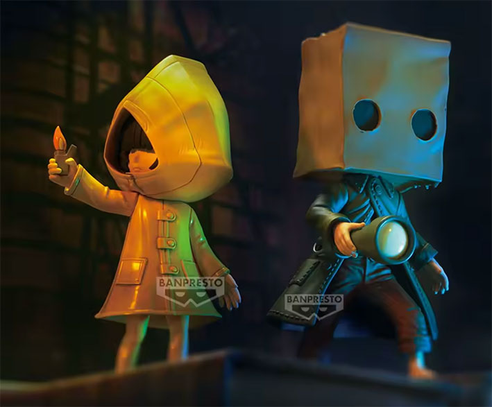 Banpresto: Little Nightmares - Figure (A:SIX) & (B:MONO) (2 Figuras)
