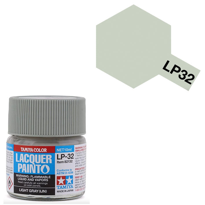 Pintura Laca - Tamiya LP32 (Light Gray IJN) - Gris Claro de la Armada Imperial Japonesa 10ml
