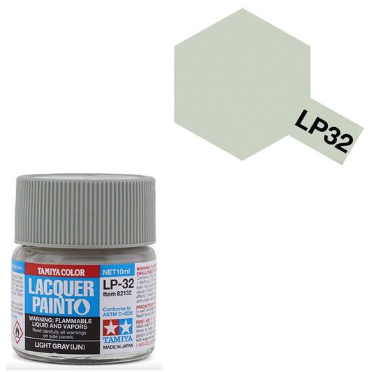 Pintura Laca - Tamiya LP32 (Light Gray IJN) - Gris Claro de la Armada Imperial Japonesa 10ml