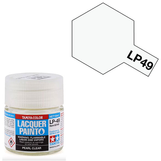 Barniz Laca - Tamiya LP49 (Pearl Clear) - Barniz Transparente Perla 10ml