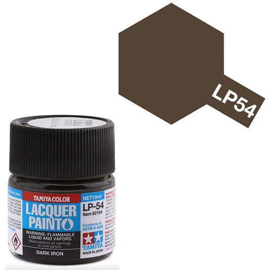 Pintura Laca - Tamiya LP54 (Dark Iron) - Hierro Oscuro 10ml