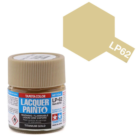 Pintura Laca - Tamiya LP62 (Titanium Gold) - Oro Titanio 10ml