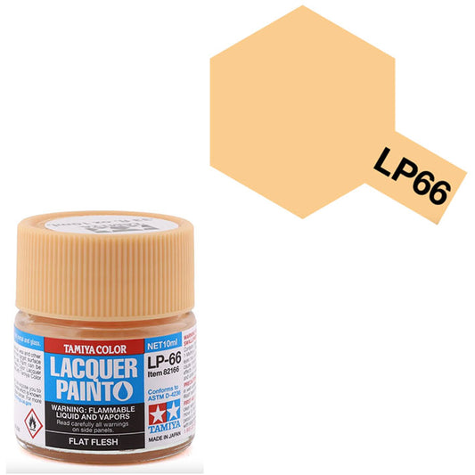 Pintura Laca - Tamiya LP66 (Flat Flesh) - Piel Mate 10ml