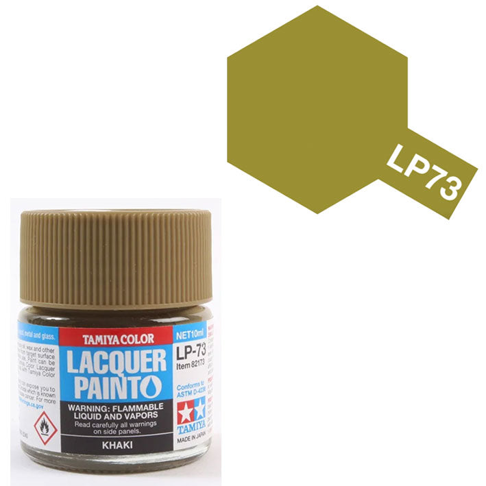 Pintura Laca - Tamiya LP73 (Khaki) - Caqui 10ml