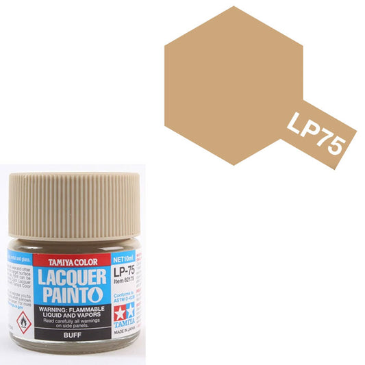 Pintura Laca - Tamiya LP75 (Buff) - Amarillo Caqui 10ml