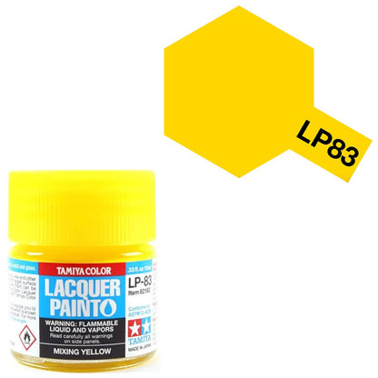 Pintura Laca - Tamiya LP83 (Mixing Yellow) - Amarillo para Mezclar 10ml