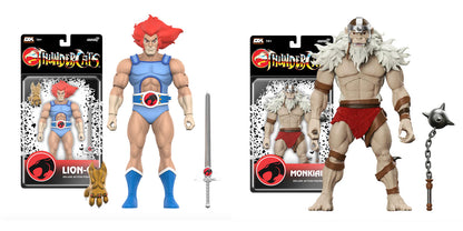 Super 7 - ThunderCats - Lion-O (Léon-O) & Monkian (Mandrilio) Deluxe Wave 01