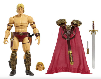 Mattel - Figura de Acción: Master of the Universe - He-Man (Movie Deluxe Masterverse)