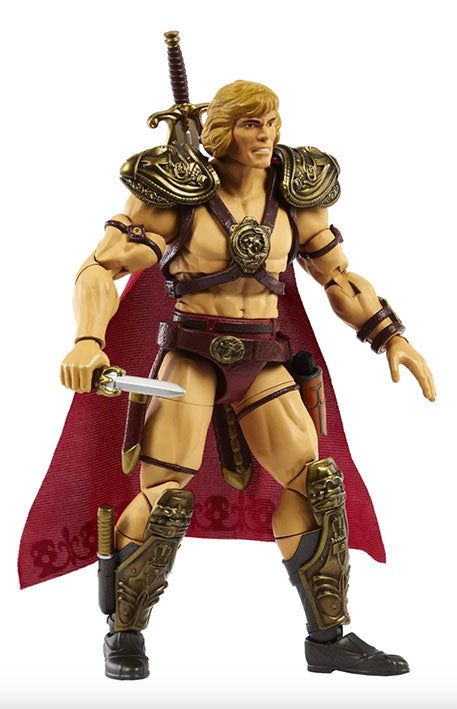 Mattel - Figura de Acción: Master of the Universe - He-Man (Movie Deluxe Masterverse)