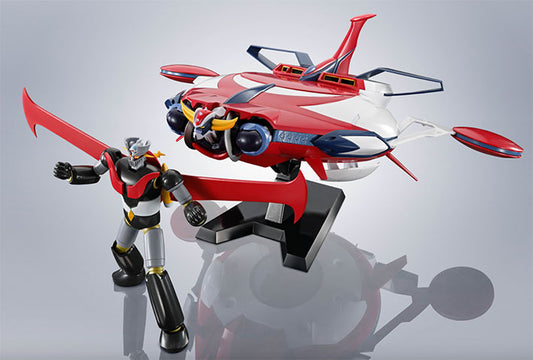 Tamashii Nations Robot Spirits - MAZINGER Z - SIDE SUPER SPAZER & MAZINGER Z From GRENDIZER U