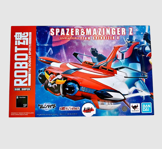 Tamashii Nations Robot Spirits - MAZINGER Z - SIDE SUPER SPAZER & MAZINGER Z From GRENDIZER U
