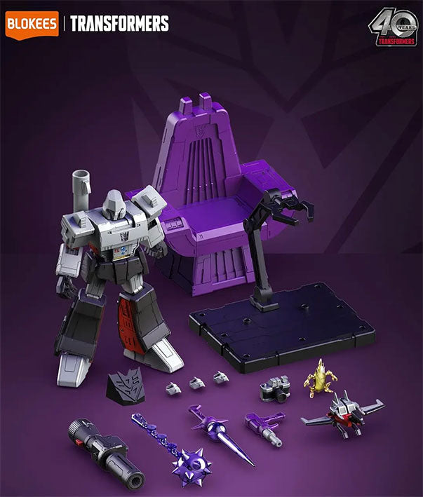 Blokees Figura Armable de Transformers: Edición Acción con Luz - Megatron G1