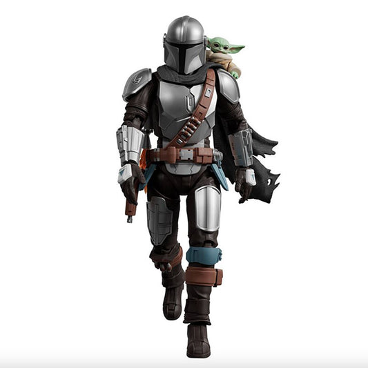 Blokees Figura Armable de Star Wars: The Mandalorian & Grogu: Champion Class - Din Djarin & Grogu
