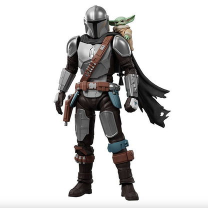 Blokees Figura Armable de Star Wars: The Mandalorian & Grogu: Champion Class - Din Djarin & Grogu