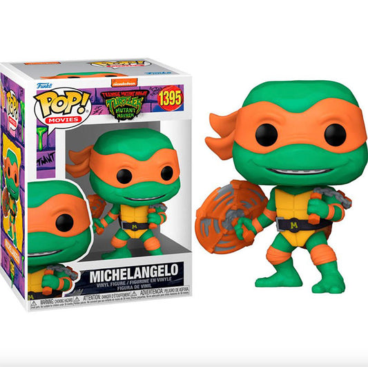 Funko Pop Movies: TMNT Mutant Mayhem Tortugas Ninja - Miguel Angel