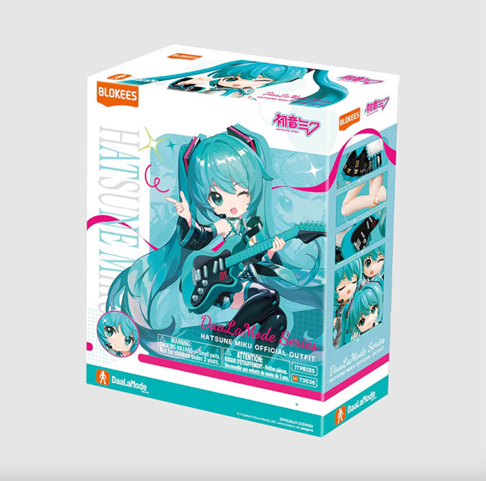 Blokees Figura Armable: DaaLaMode Series - Hatsune Miku Official Outfit