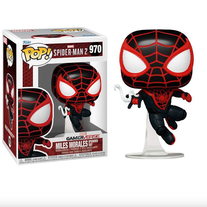 Funko Pop Games: Spiderman 2 - Miles Morales Traje Actualizado