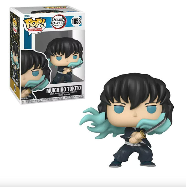 Funko Pop Premium: Demon Slayer - Muichiro Tokito atacando