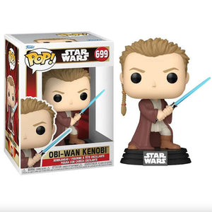 Funko Pop Star Wars: La Amenaza Fantasma - Obi-Wan Kenobi