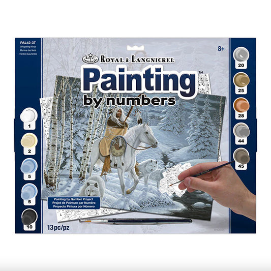 Pinta con Números - Susurros del Viento - 28 x 38cm