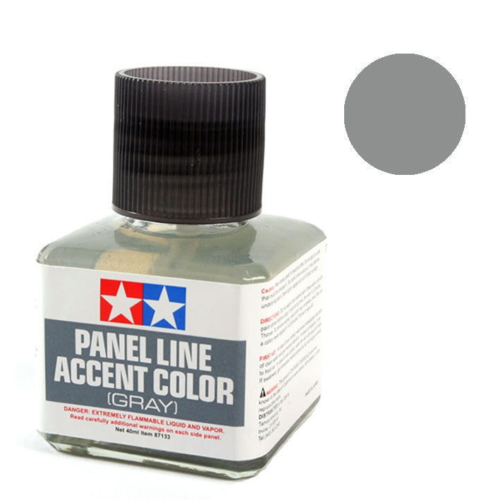 Panel Line - Tamiya Accent Color (Gray) - Paneleador (Gris) 40ml