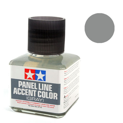 Panel Line - Tamiya Accent Color (Gray) - Paneleador (Gris) 40ml
