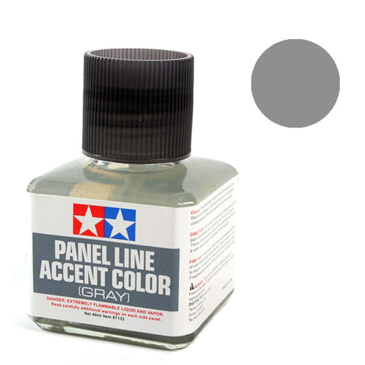 Panel Line - Tamiya Accent Color (Gray) - Paneleador (Gris) 40ml