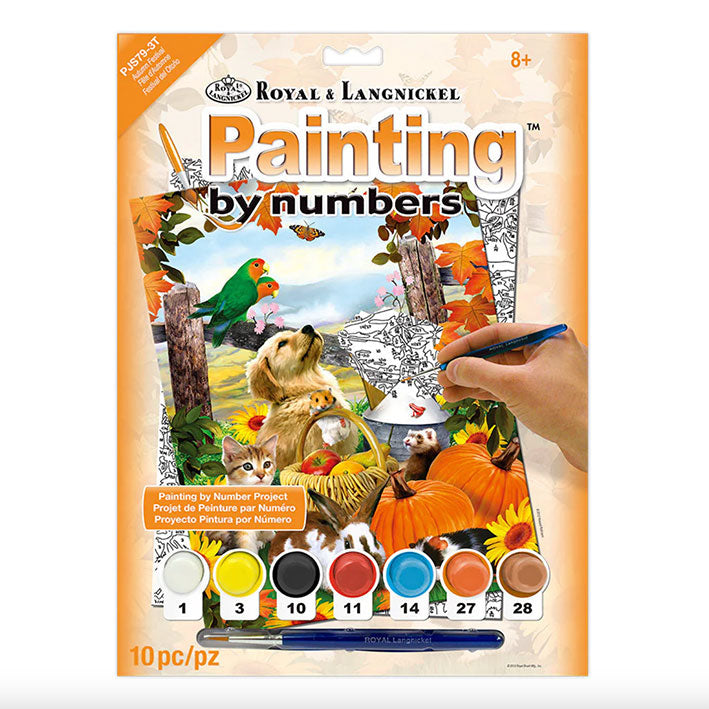 Pinta con Números - Festival de Otoño - 22 x 28cm