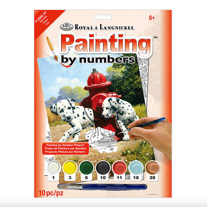 Pinta con Números - Peek-a-Boo - 22 x 28cm