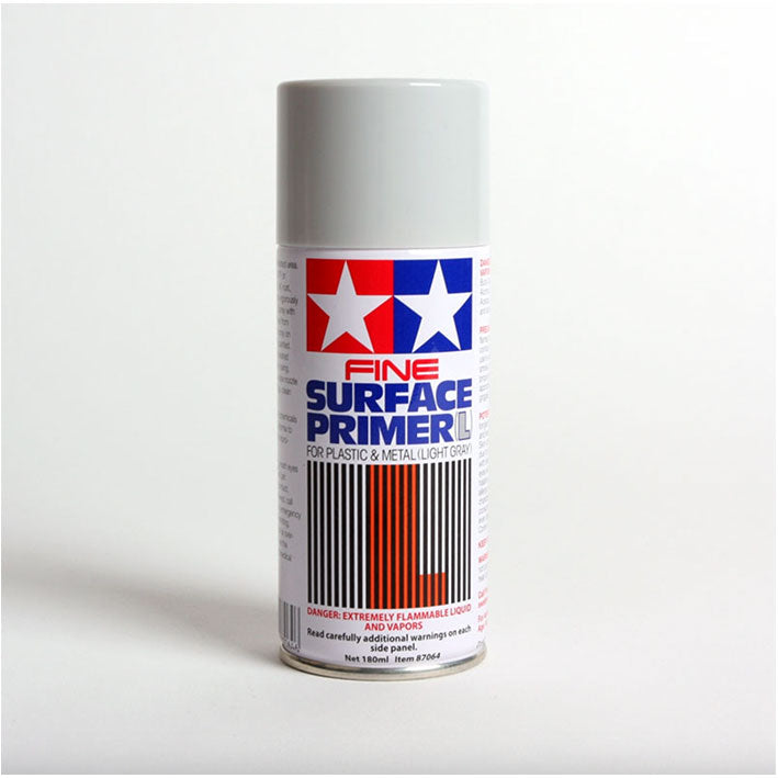Primer en Aerosol - Tamiya Fine Surface Primer - Imprimación en Aerosol (Varios Colores) 180ml