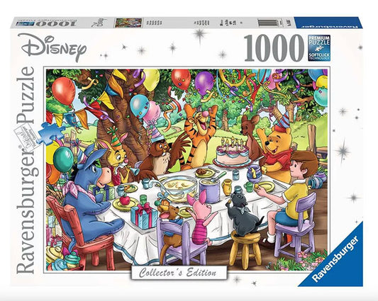 Rompecabezas de 1000 Piezas Ravensburger - Disney: Winnie The Pooh Fiesta