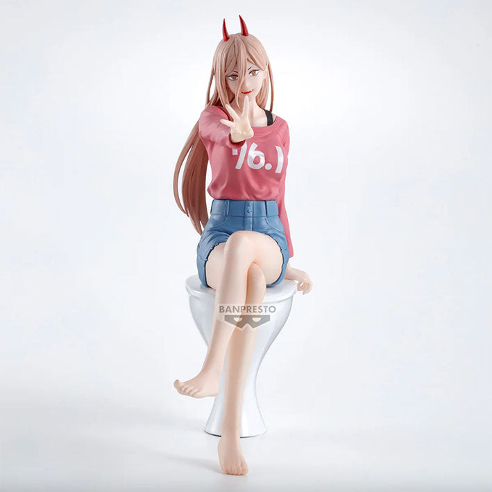 Banpresto - Chainsaw Man - Figura Power Sentada