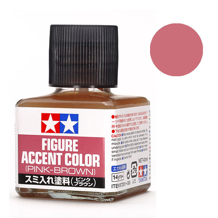 Panel Line - Tamiya Accent Color (Pink-Brown) - Paneleador (Rosa-Marrón) 40ml