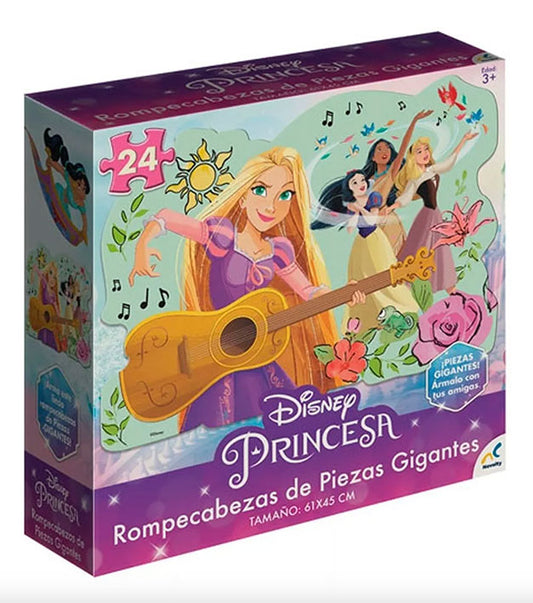 ROMPECABEZAS 24 PIEZAS GIGANTES NOVELTY: PRINCESAS