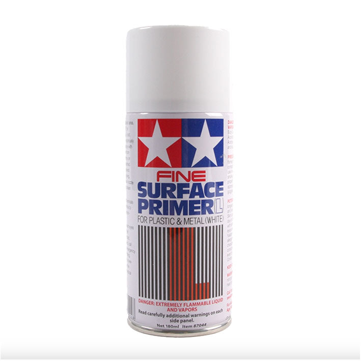 Primer en Aerosol - Tamiya Fine Surface Primer - Imprimación en Aerosol (Varios Colores) 180ml