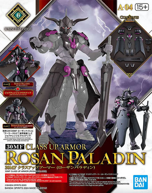Bandai - 30 Minutes Fantasy - Set de Accesorios: Class Up Armor Rosan Paladin